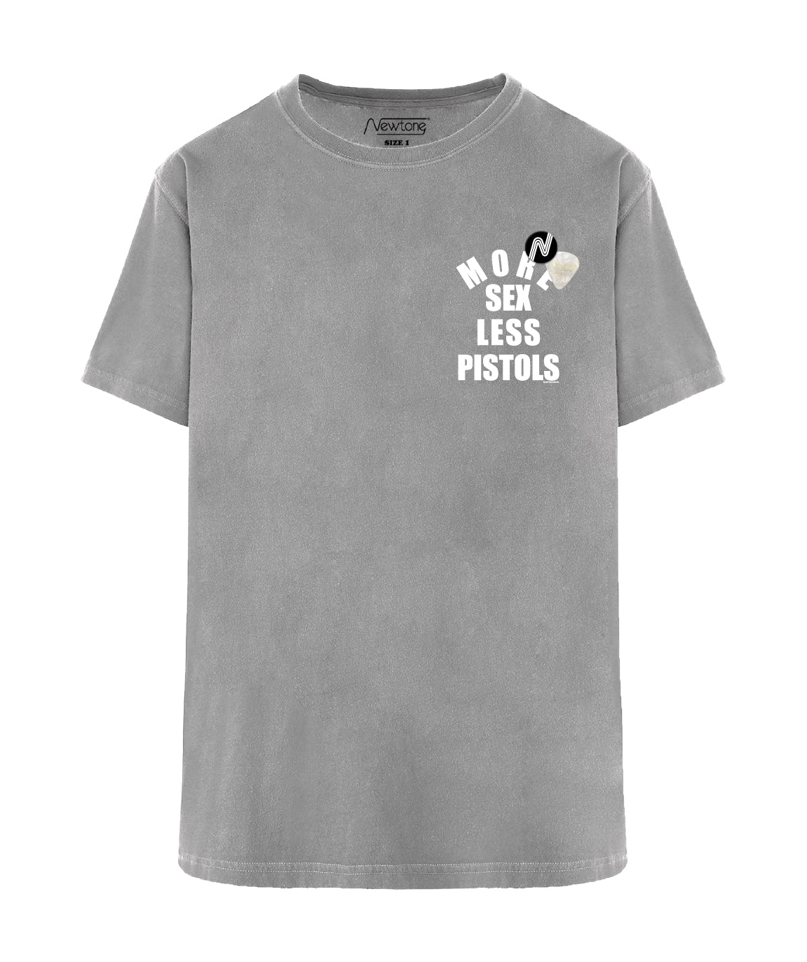 Tee shirt trucker grey "PISTOLS SS24"