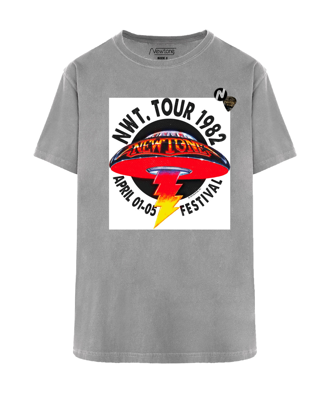 Tee shirt trucker grey "UFO SS24"