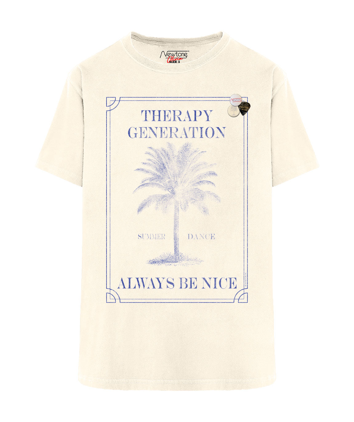 Trucker Natural T -shirt "Palm Dreams"