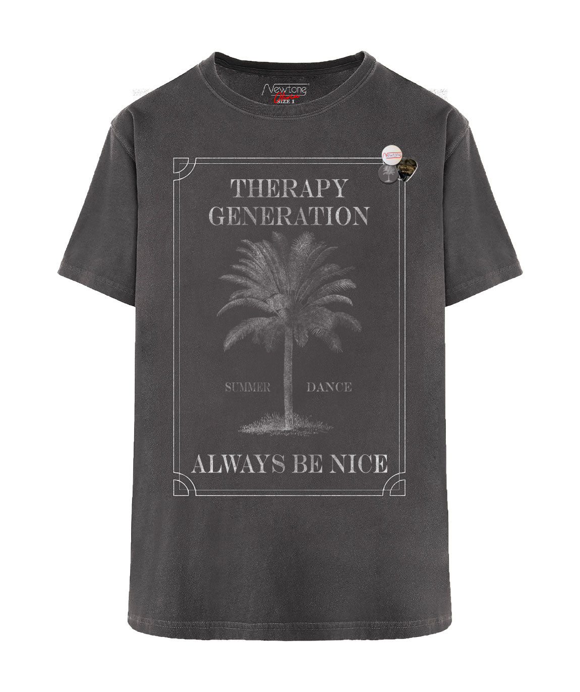 Tee shirt trucker pepper "PALM DREAMS"