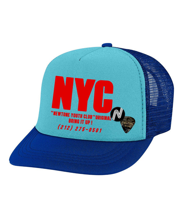Casquette toper royal / sky "YOUTH SS24" - Newtone