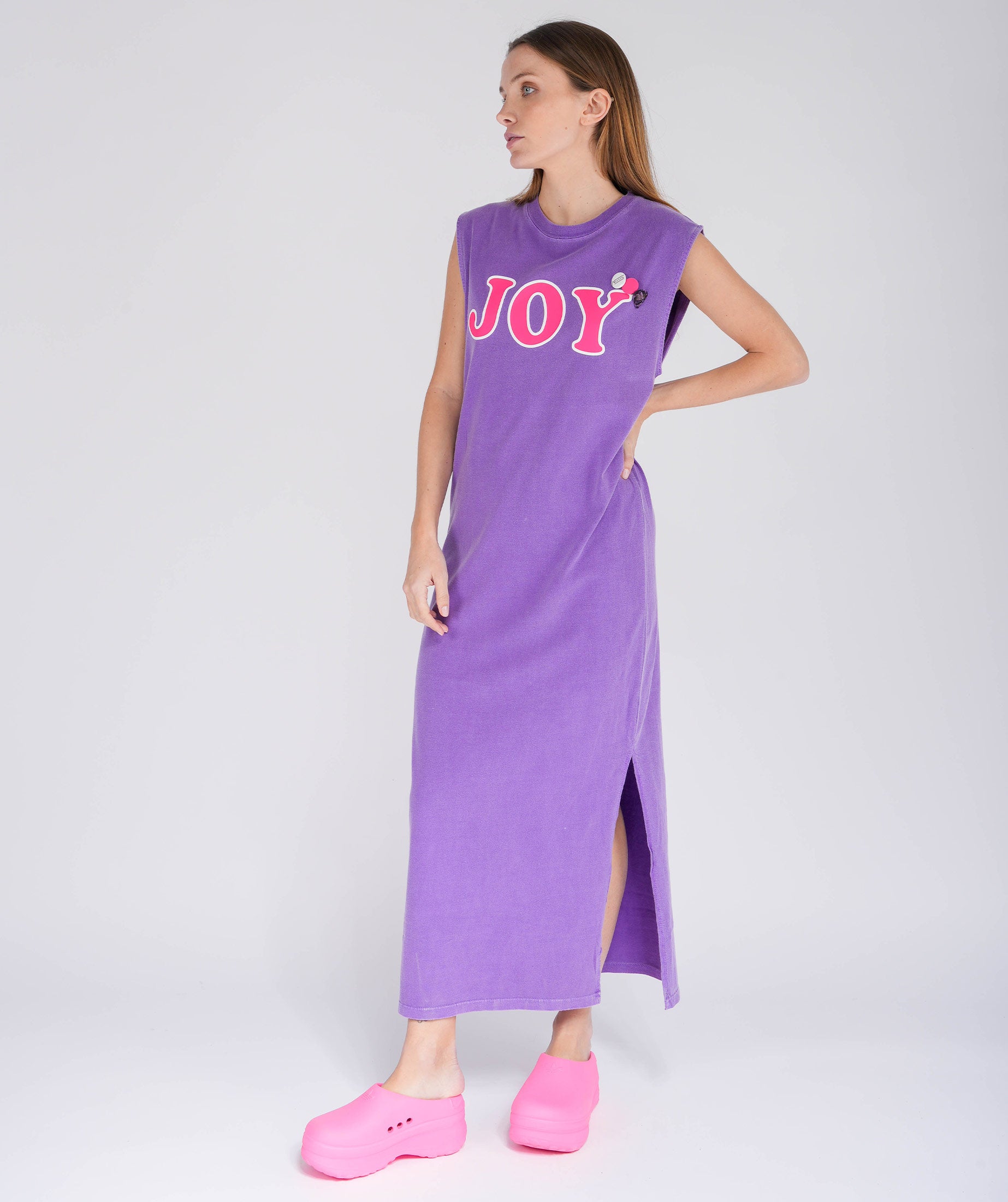 Robe daytona purple "JOY"