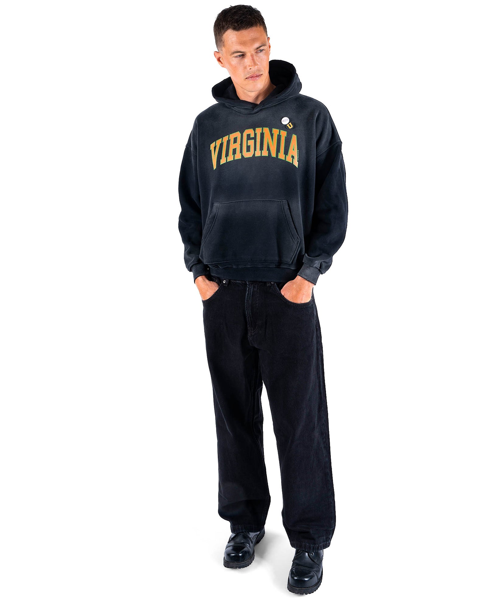 Hoodie skyler vintage night "VIRGINIA"