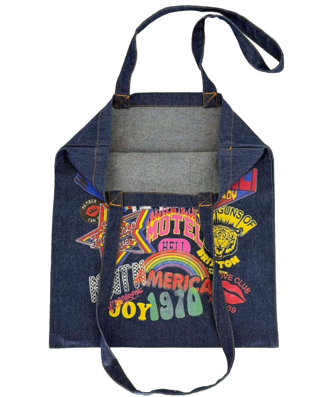 MEDLEY" denim tote bag