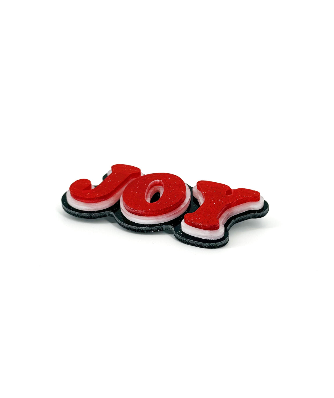 Broche red "JOY"