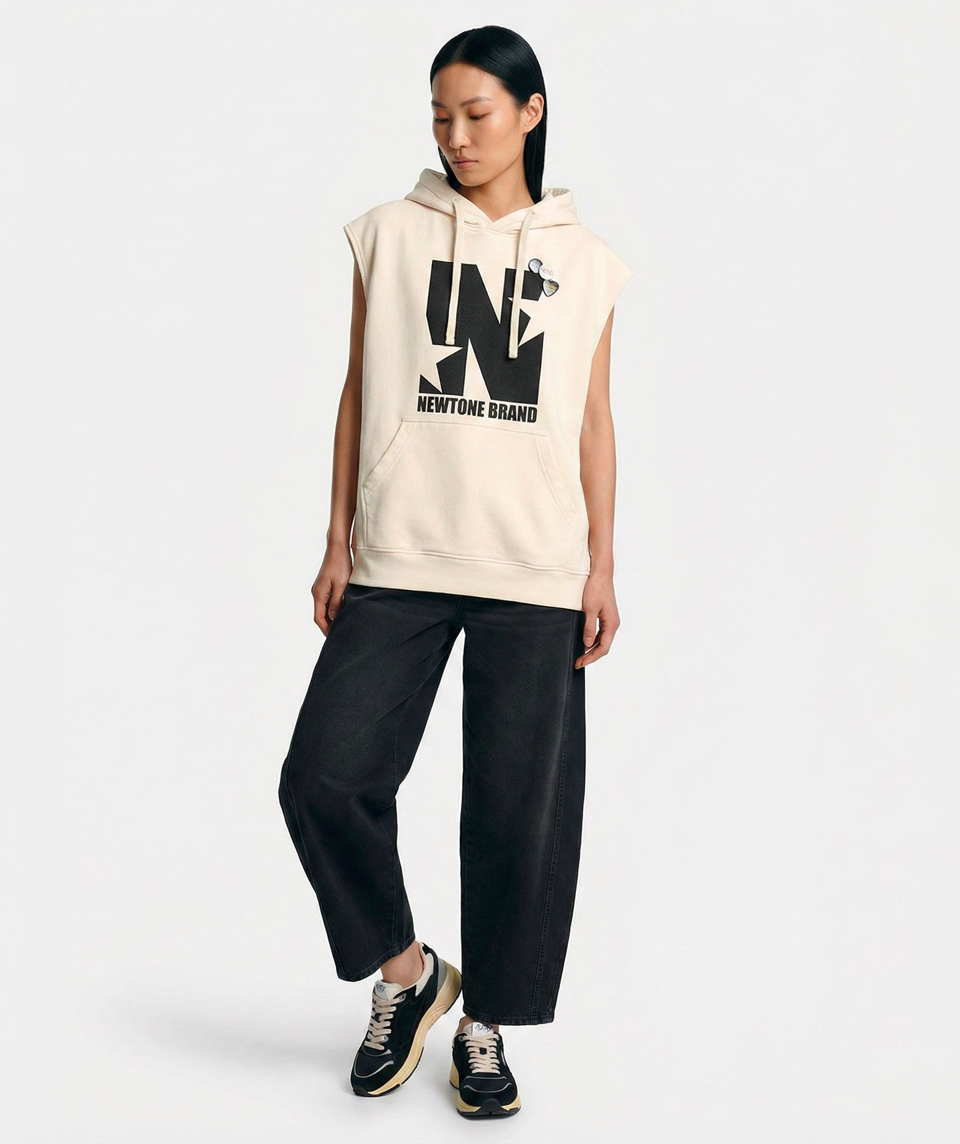 Hoodie agger natural "SINGLE"