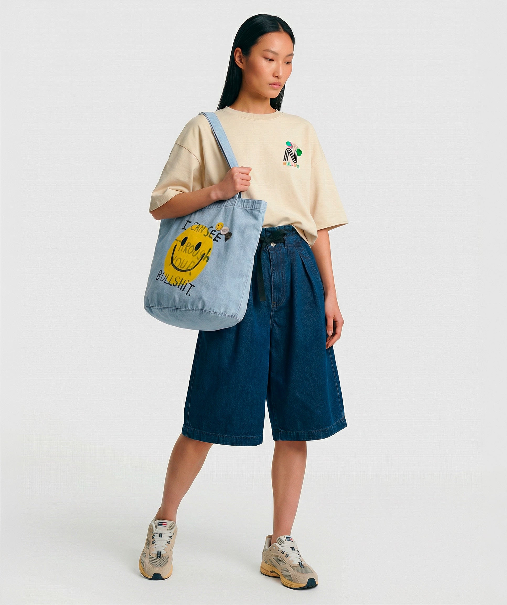 Sac cabas ice april "BULLSHIT"