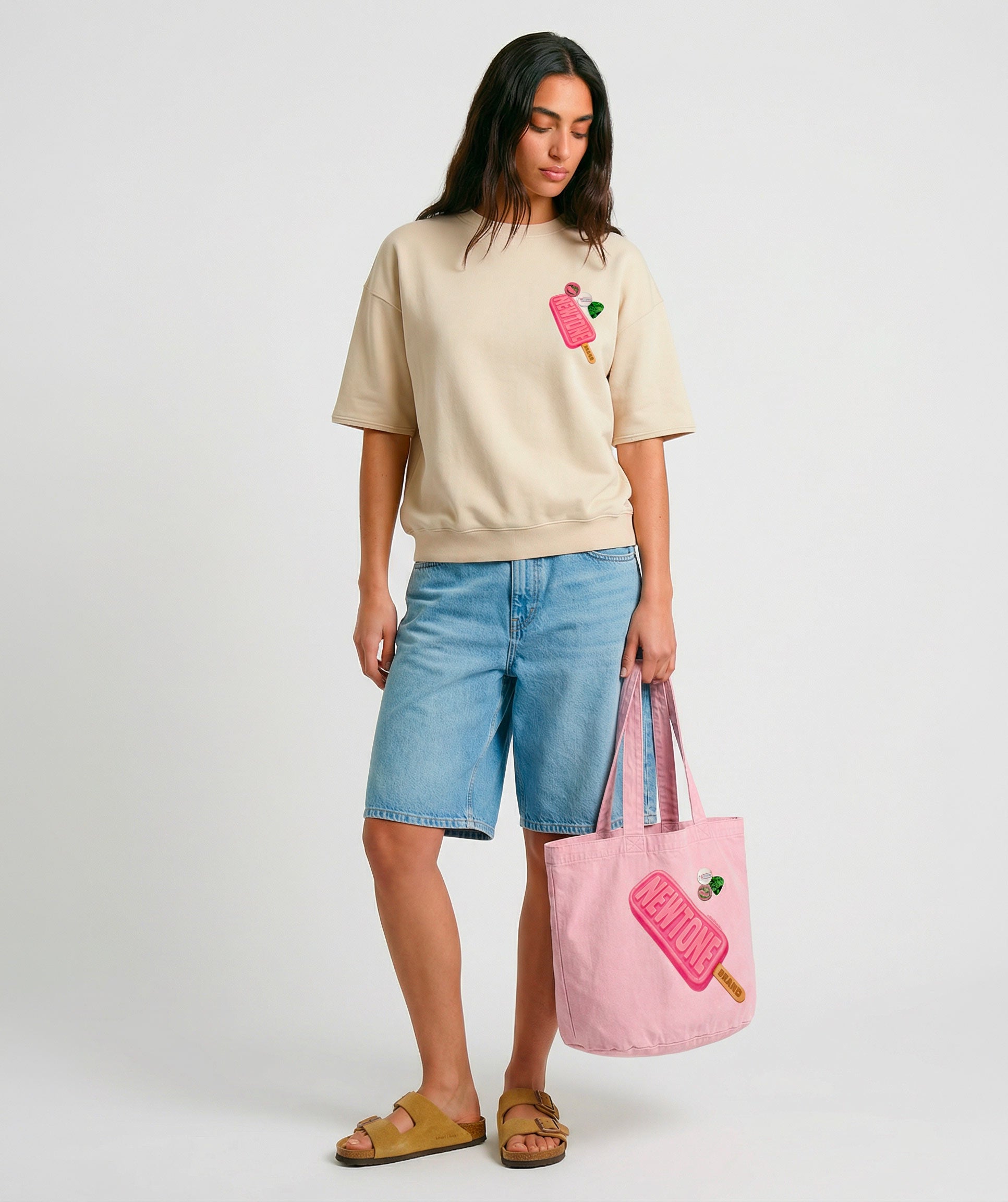 Sac cabas skin april "FREEZE"