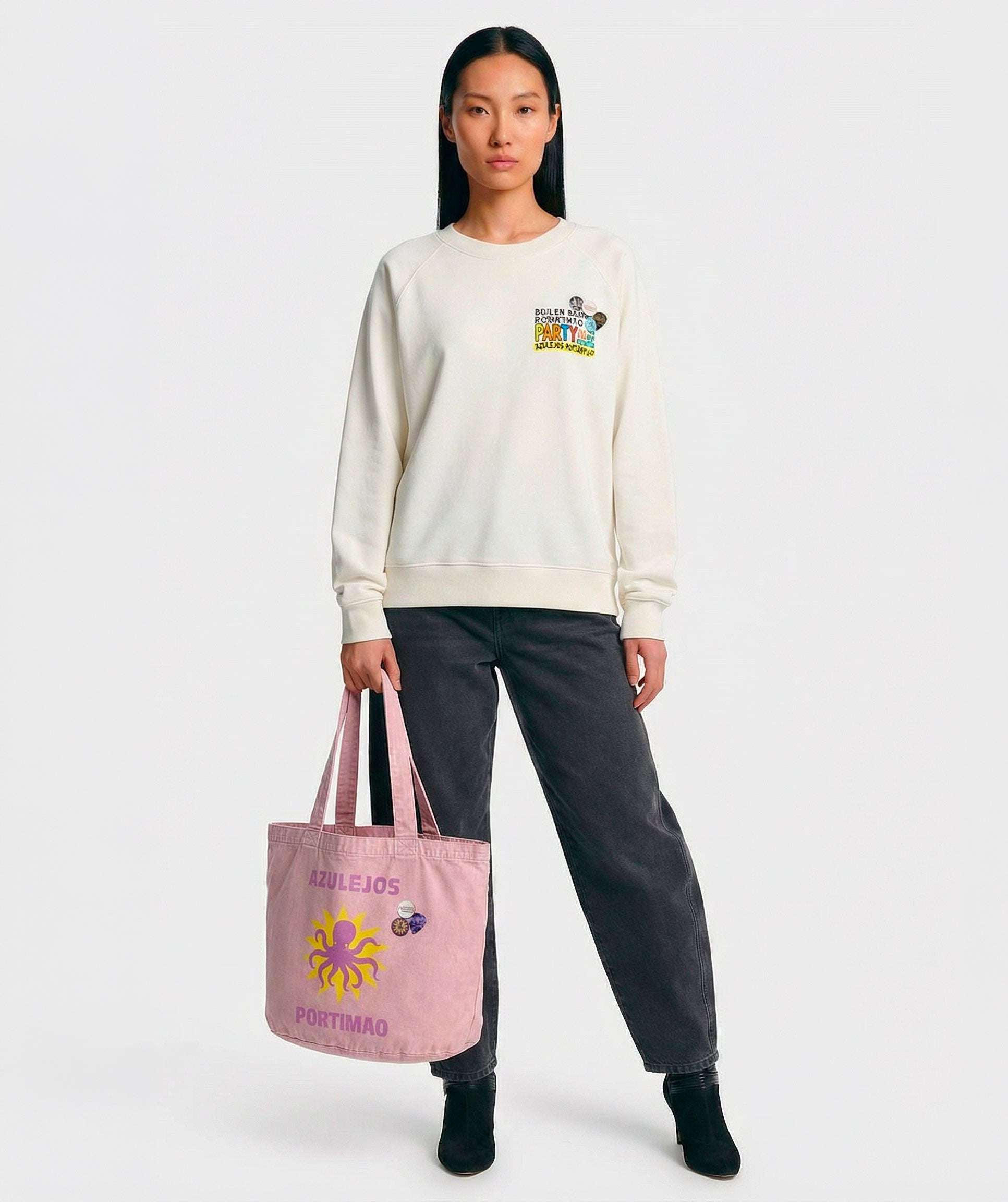 April "AZUL" Skin/Skin Tote Bag