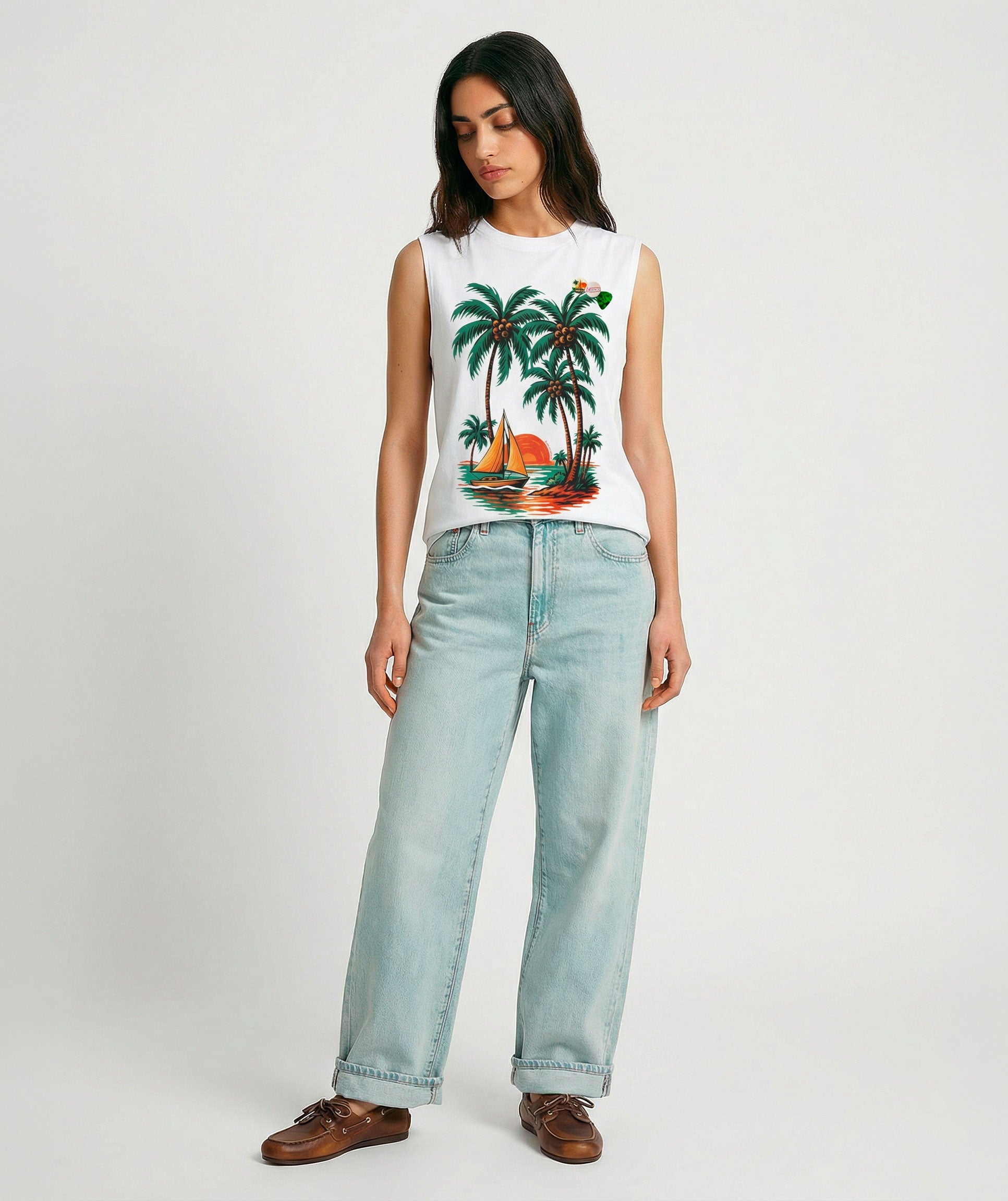 dirty white COCO" dirty white Biker T-Shirt