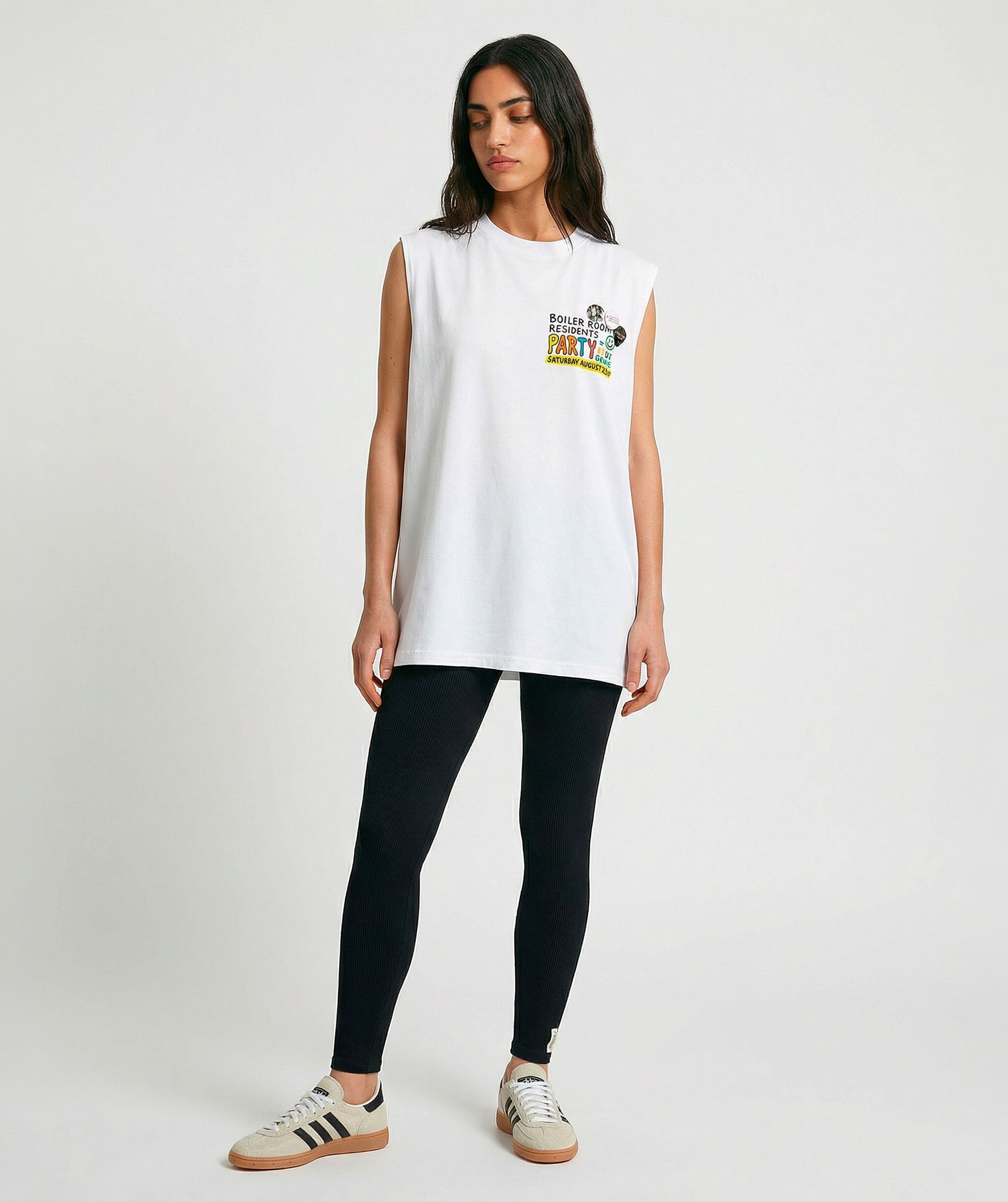 dirty white PARTY" dirty white Biker T-Shirt