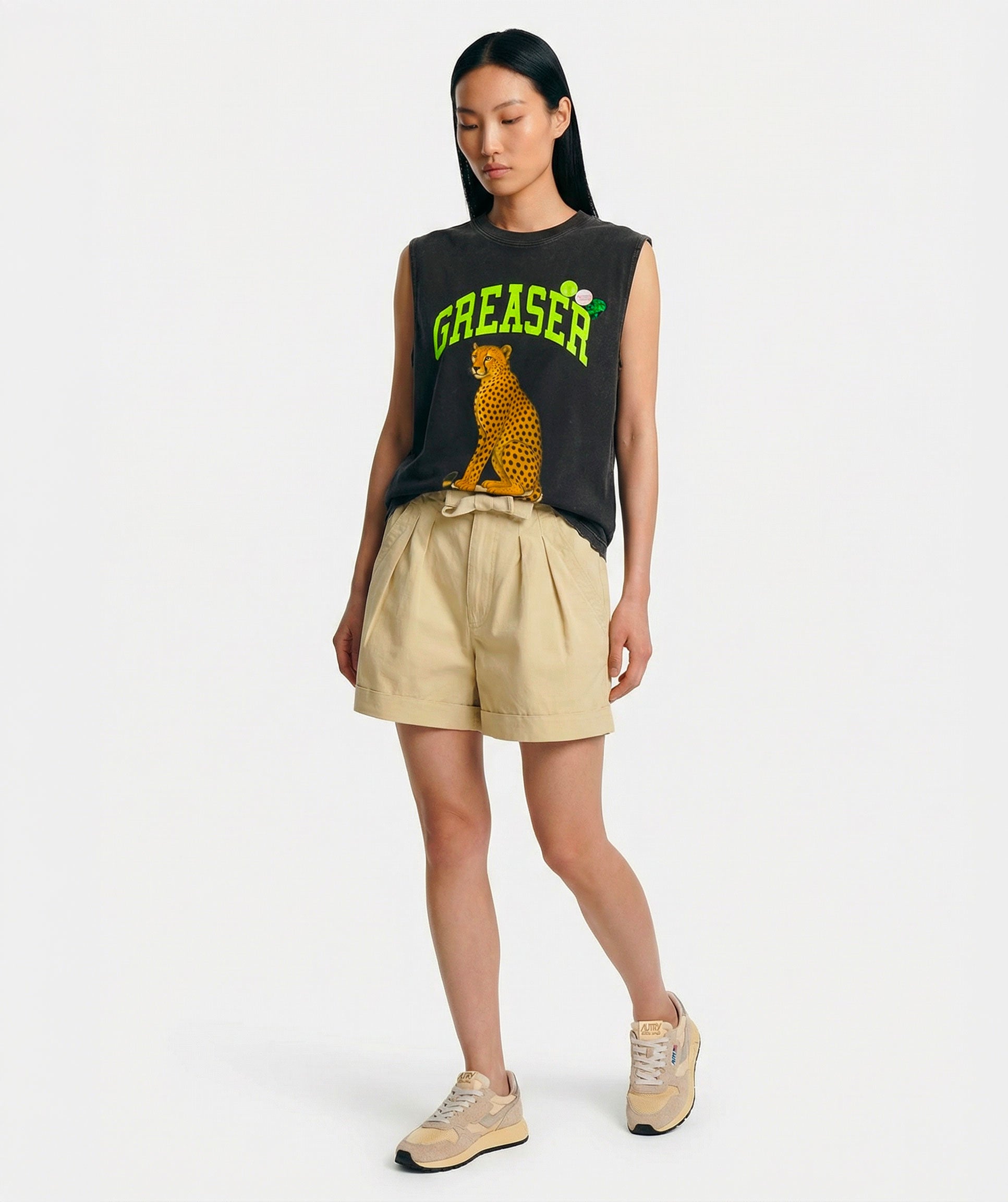 Tee shirt biker napalm "GREASER"