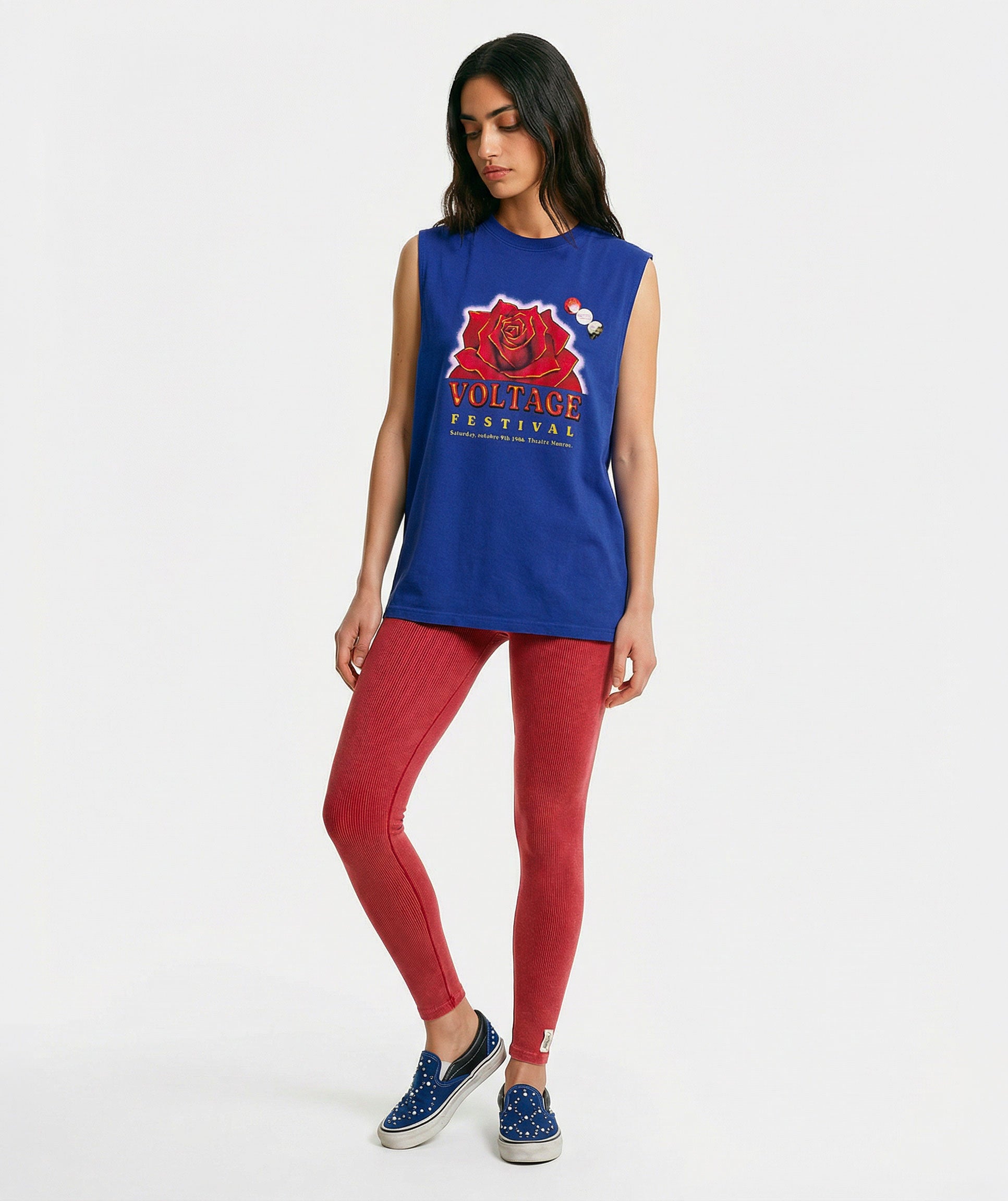 Tee shirt biker royal "VOLTAGE"