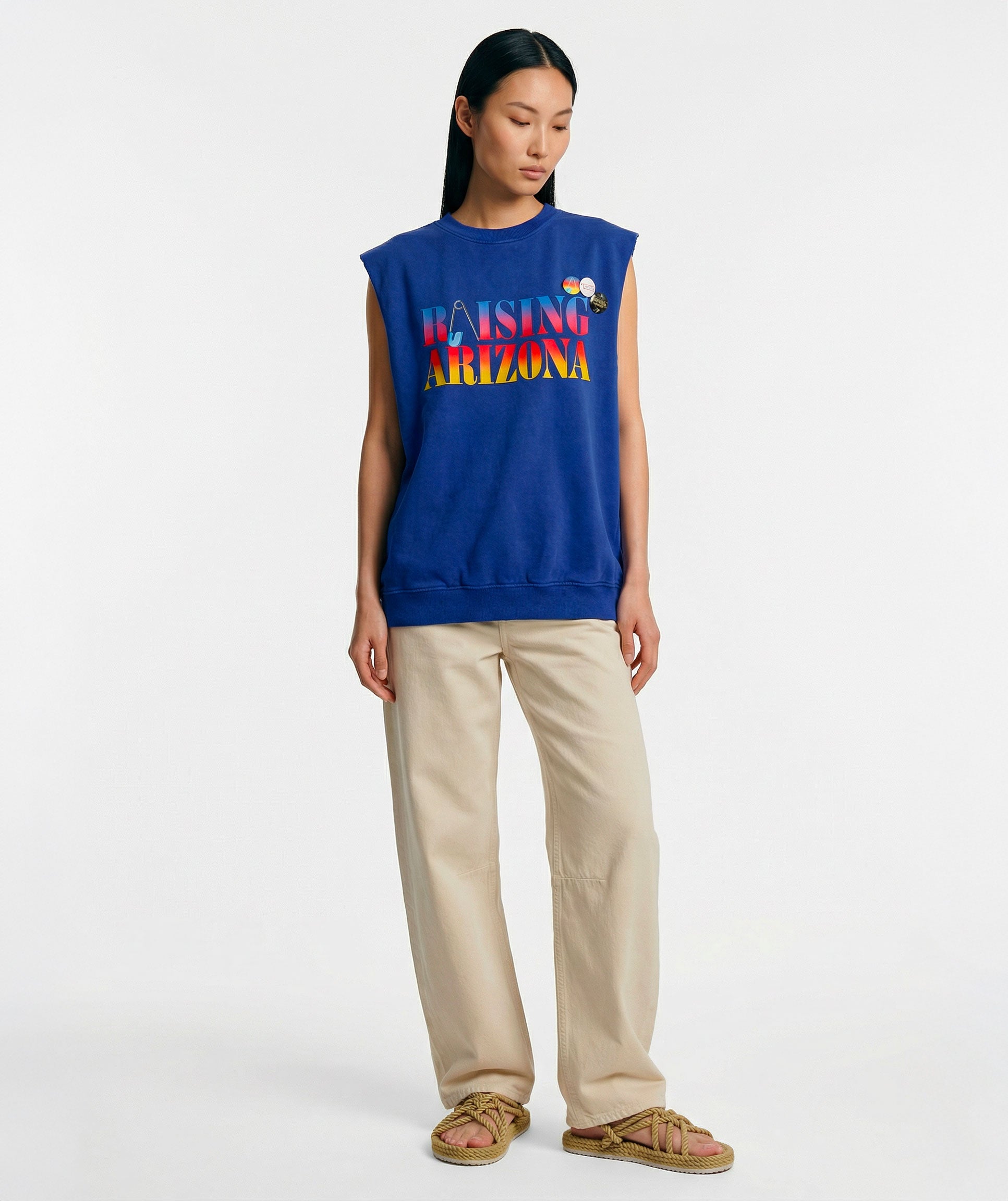 Sweatshirt bolster royal "RAISING"