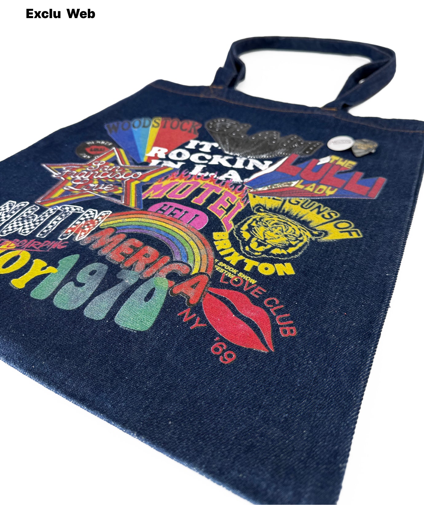 Tote bag denim "MEDLEY"