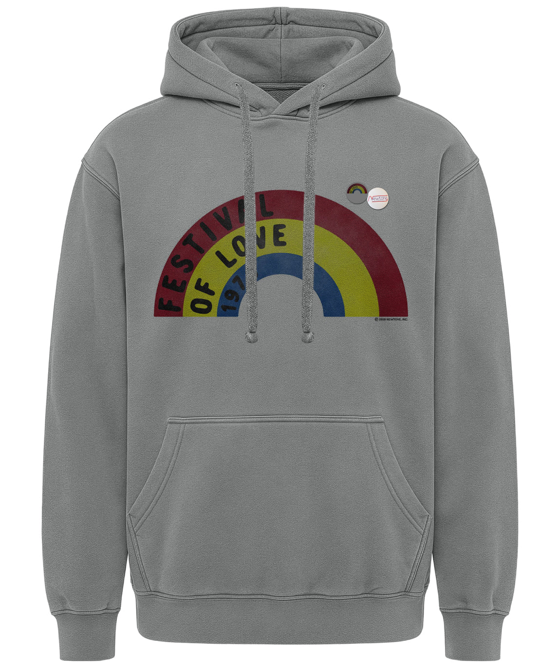 Jagger grey LOVE" Hoodie