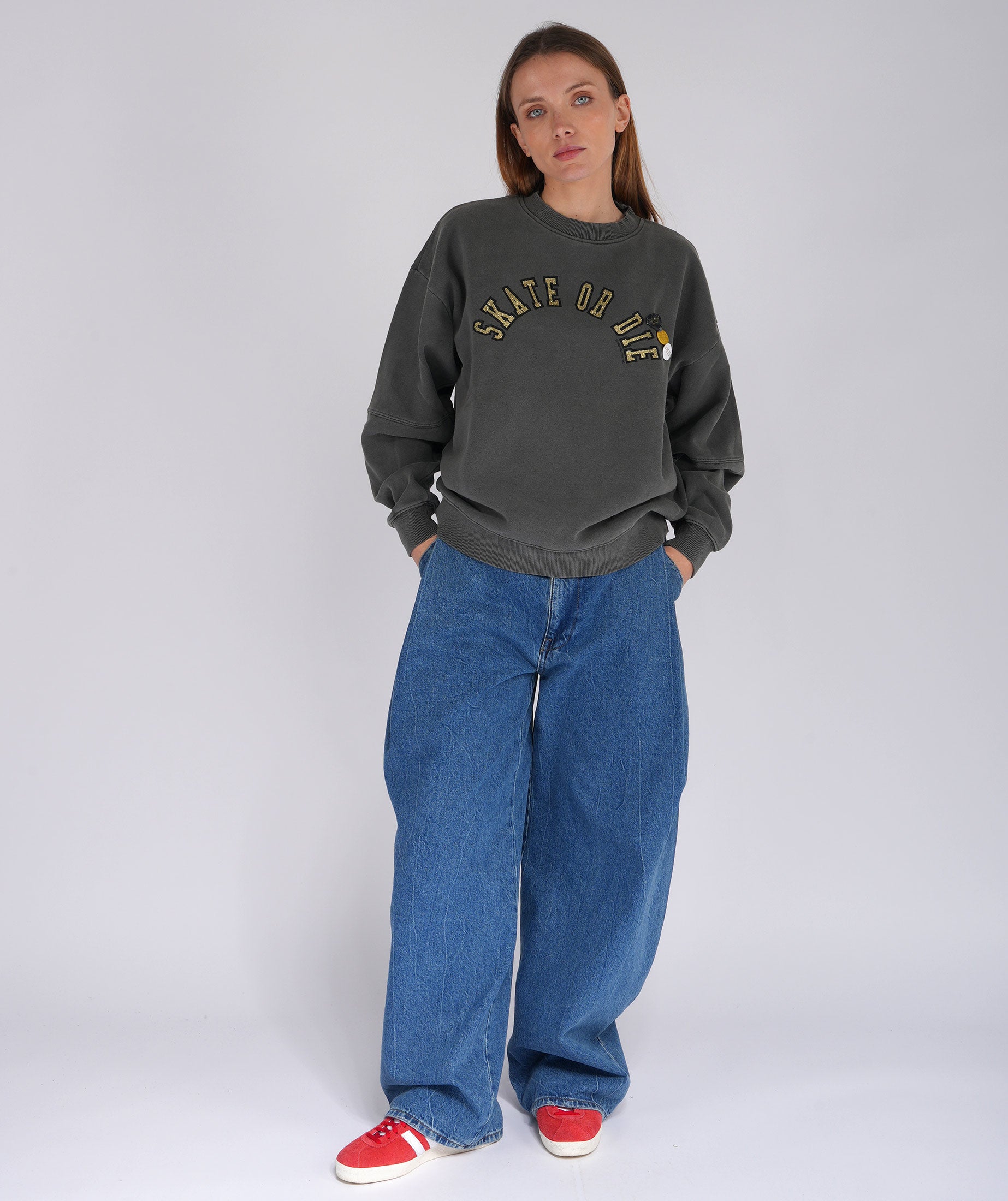 Sweatshirt roller pepper "DIE"