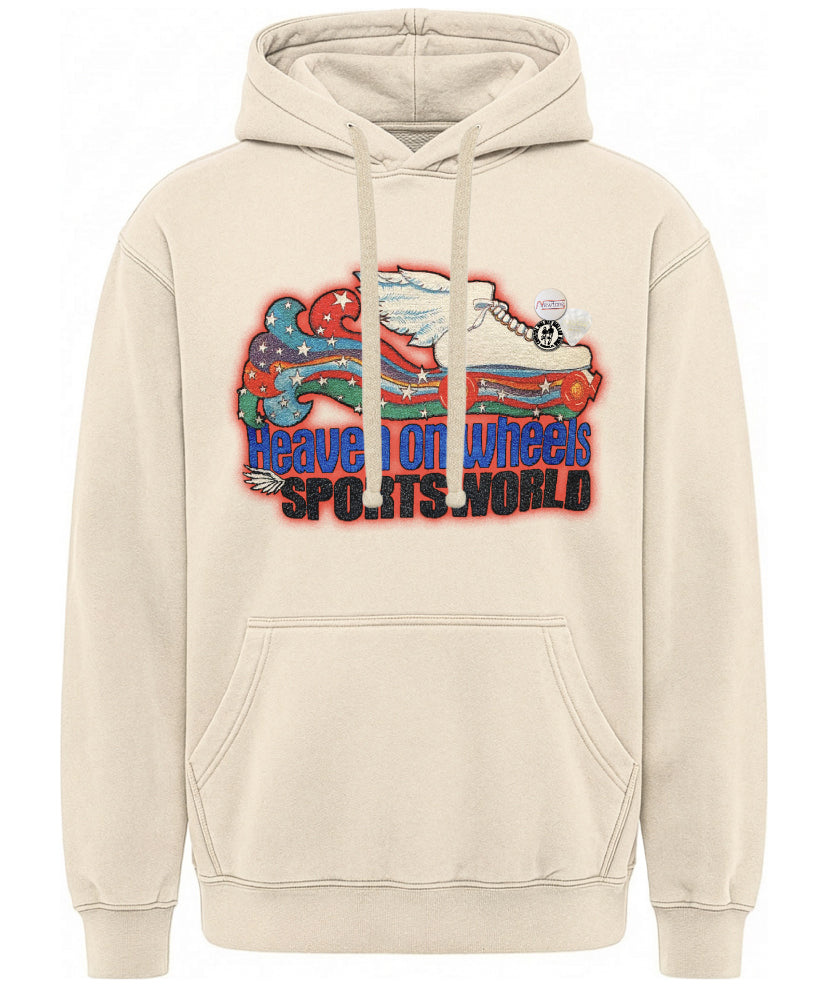 Hoodie jagger natural "HEAVEN"