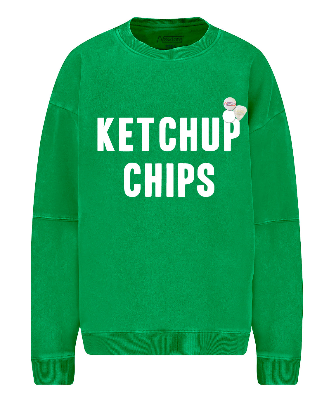 Roller grass sweatshirt "ketchup"