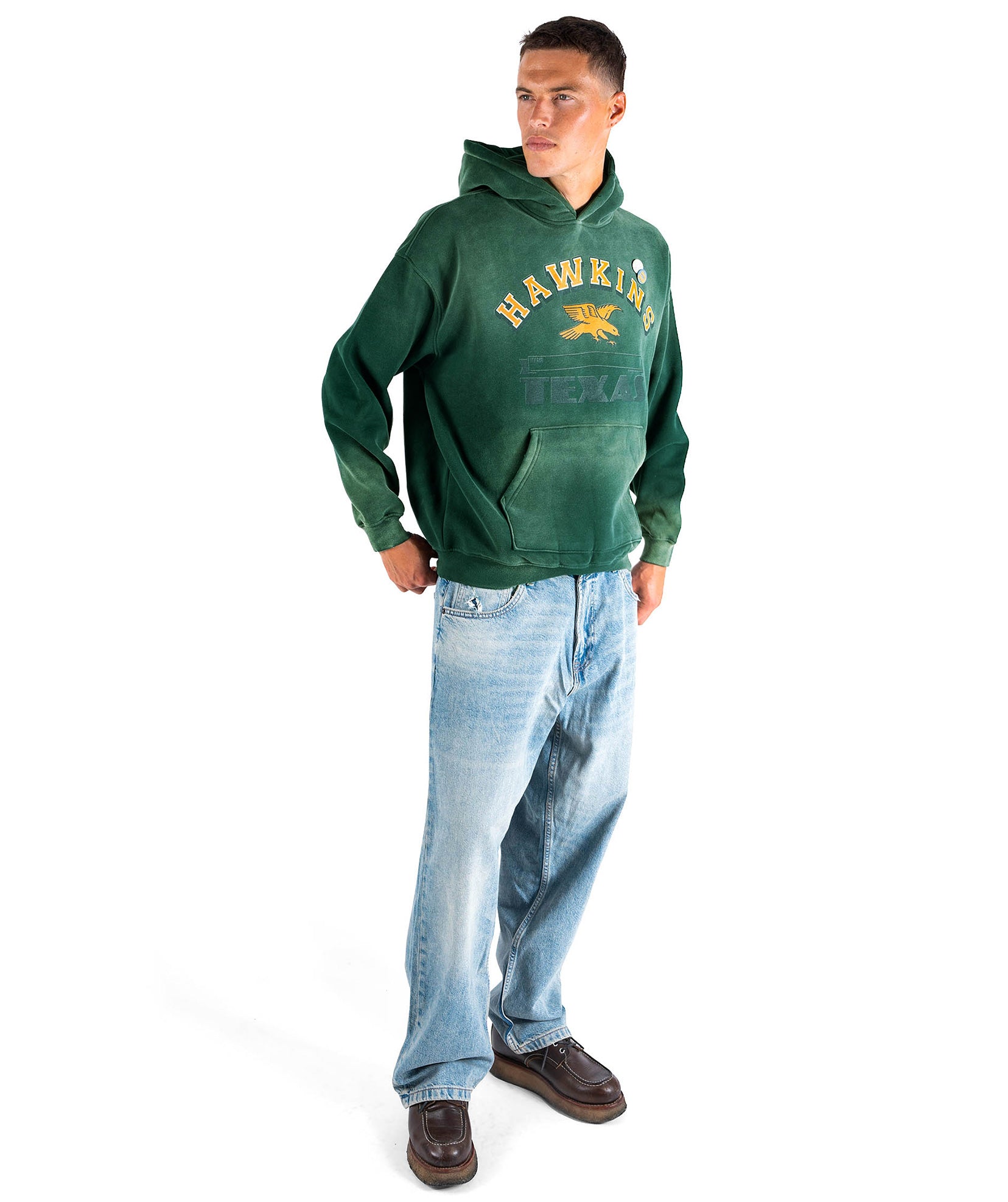 Hoodie skyler vintage forest "HAWKINS"