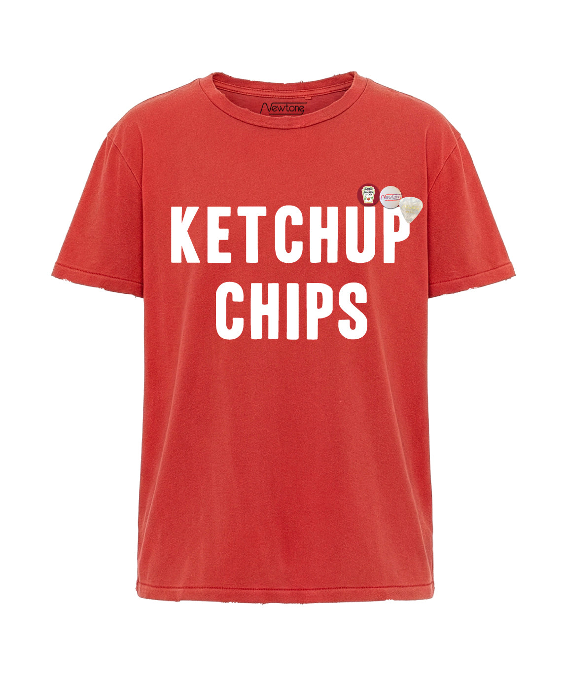 blood KETCHUP" Starlight blood T-shirt