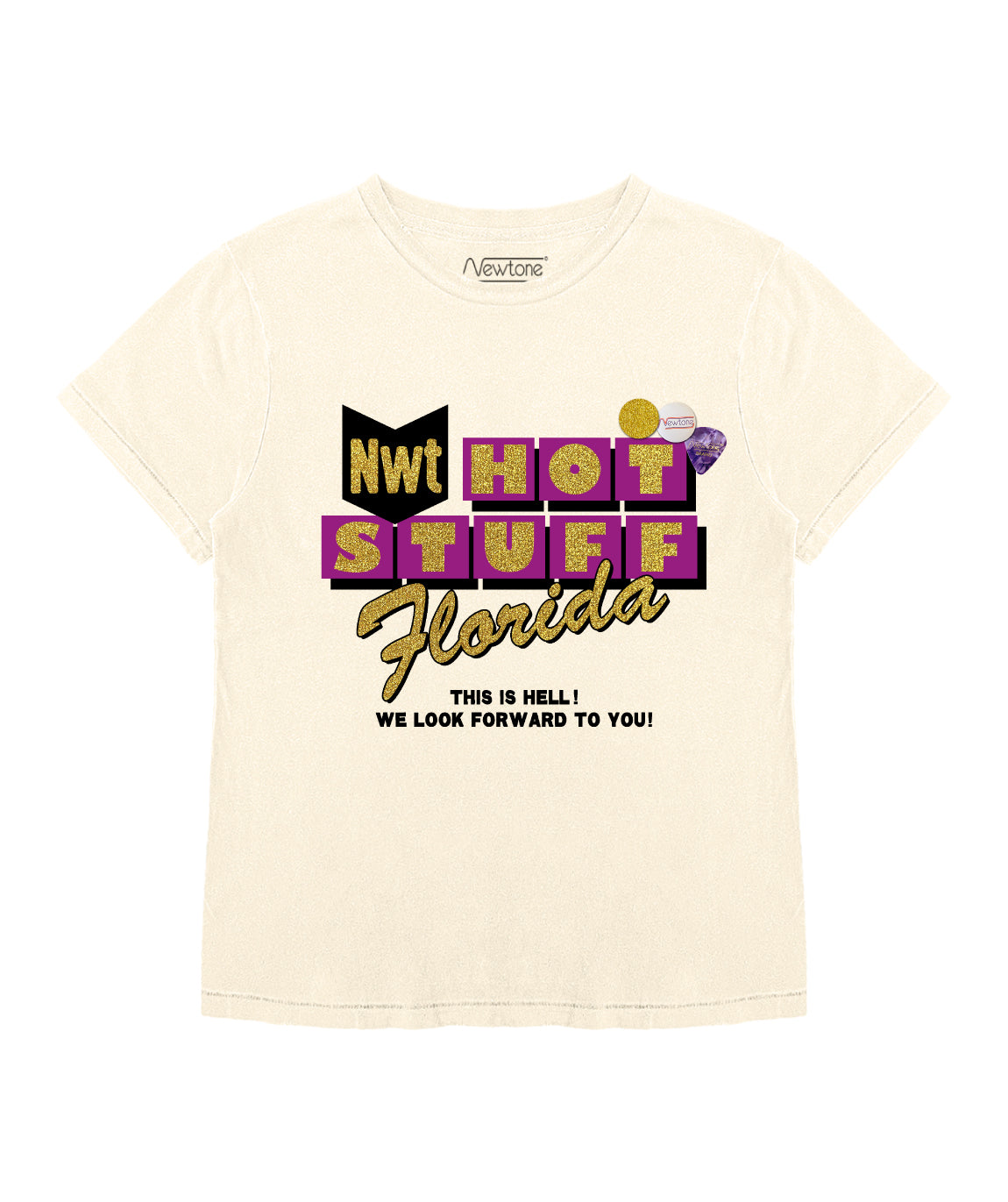 Tee shirt starlight natural "STUFF"