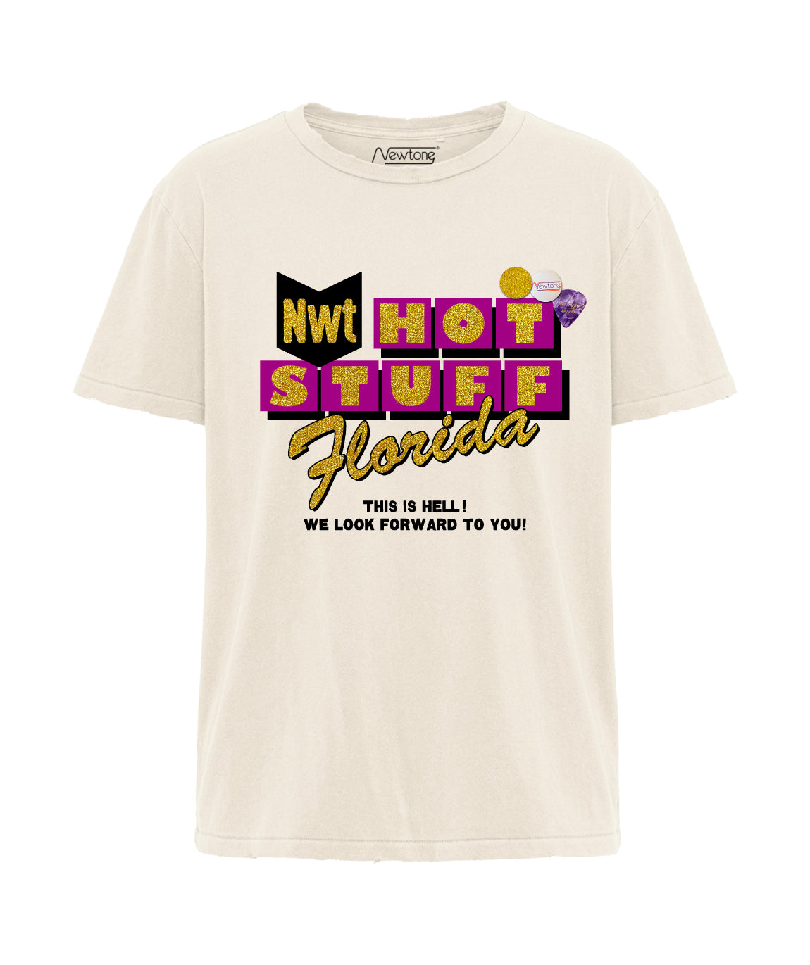 natural STUFF" Starlight natural T-shirt