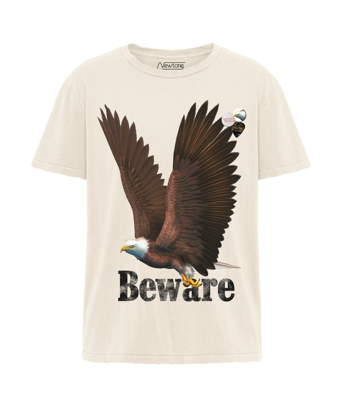 natural BEWARE" Starlight natural T-shirt