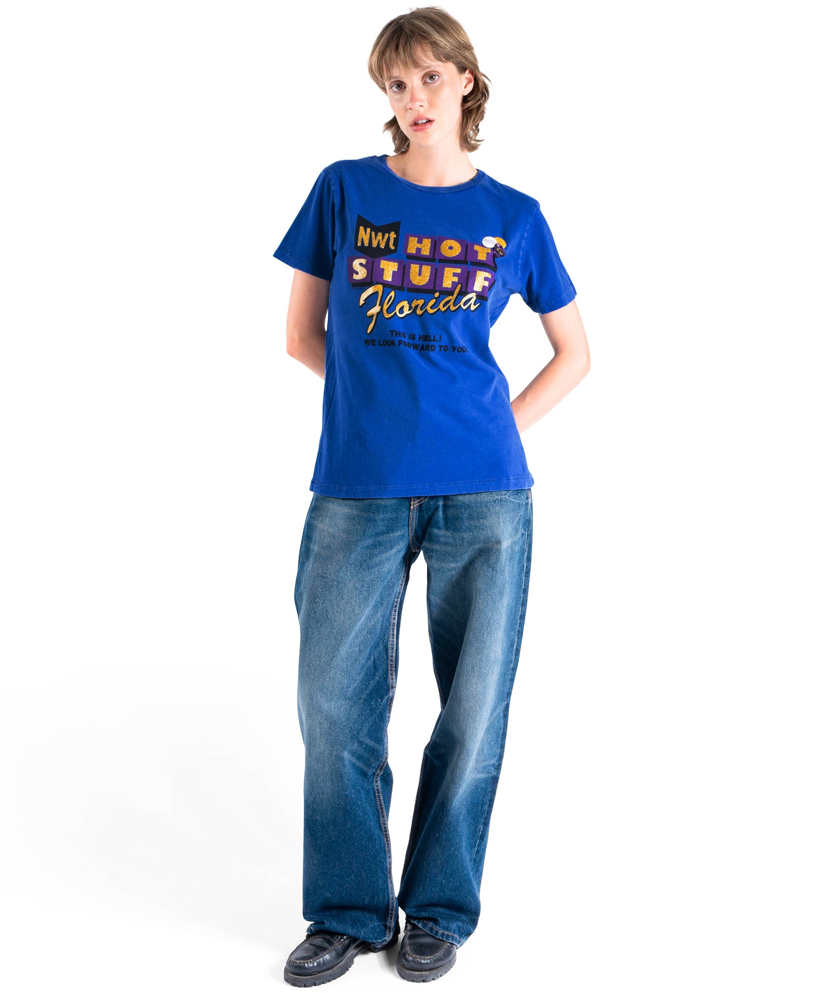 Tee shirt starlight royal "STUFF"