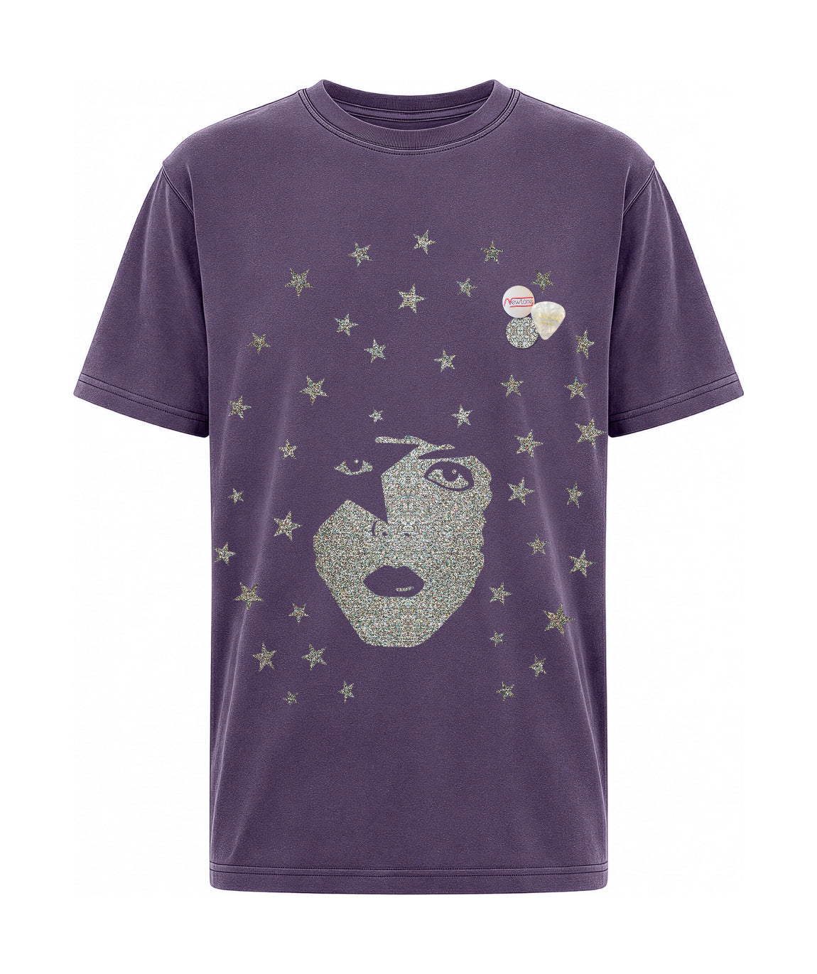 grape SINGER" grape Trucker T-Shirt