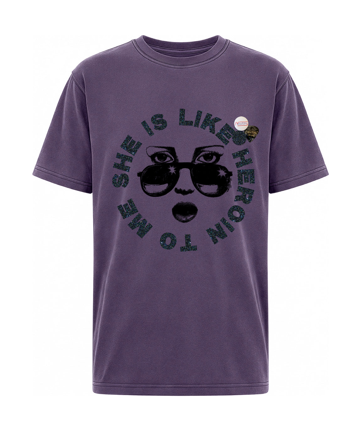 grape HEROIN" grape Trucker T-Shirt