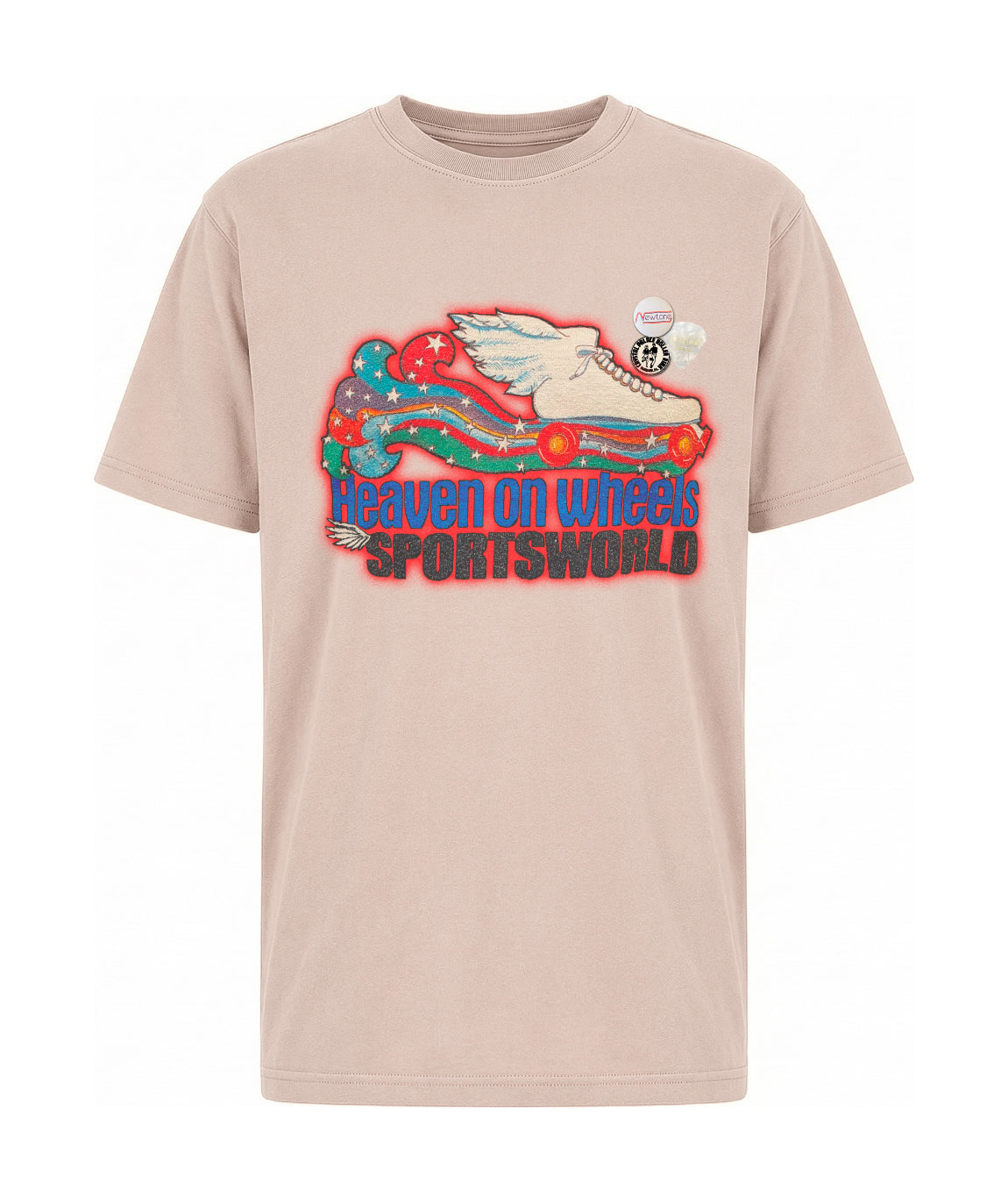 wishper HEAVEN" Trucker T-shirt