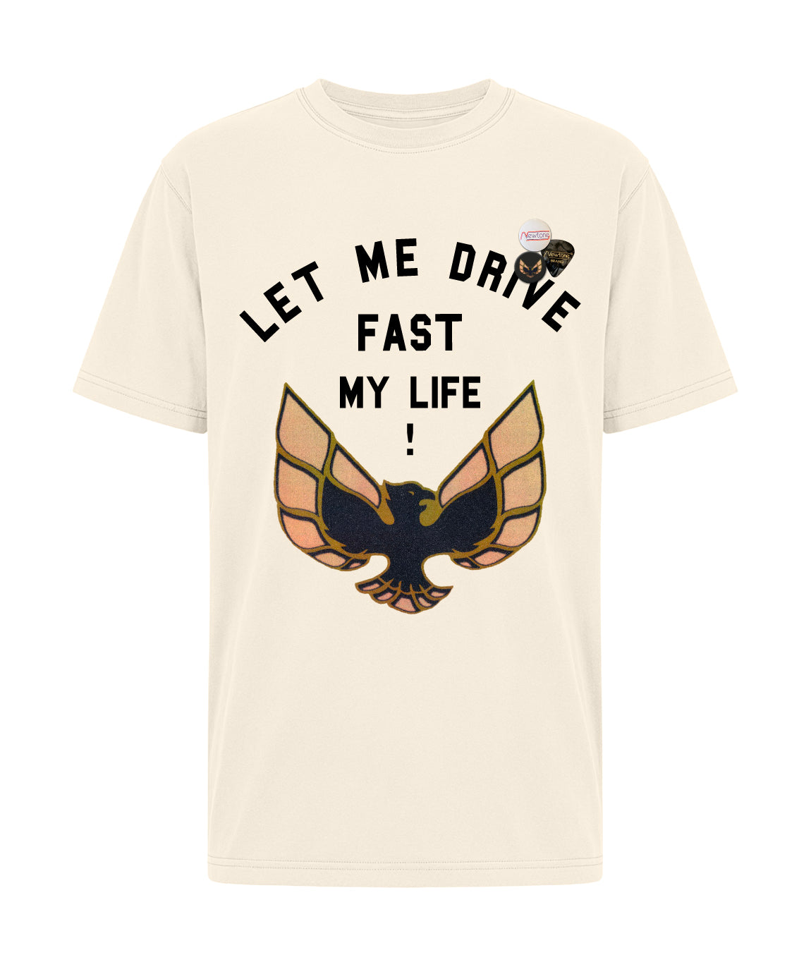 natural BIRDY" Trucker T-shirt