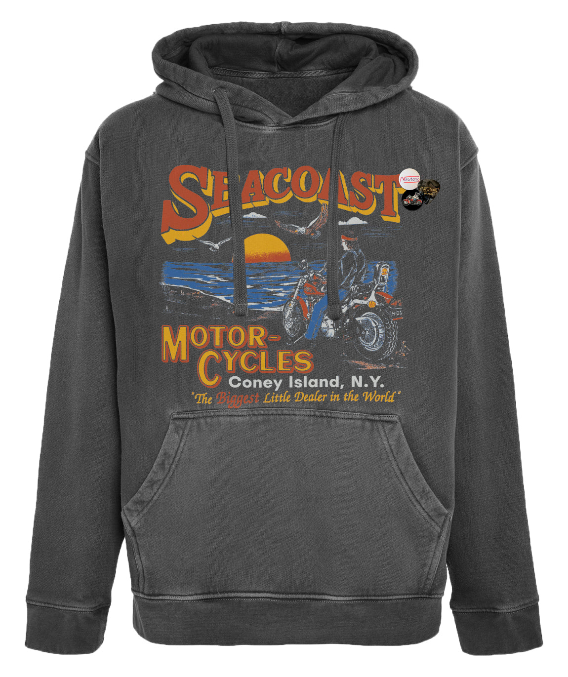 Hoodie jagger pepper "SEACOAST"