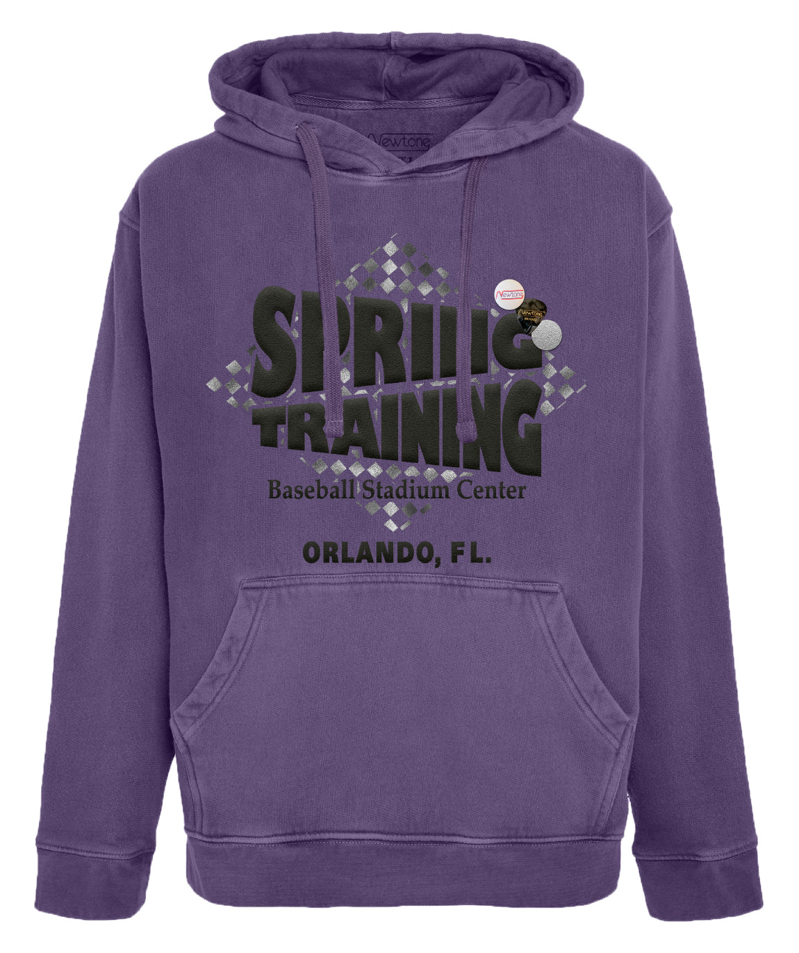 Hoodie jagger grape "TRAINING"