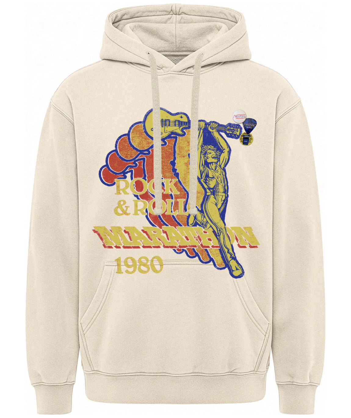 Hoodie jagger natural "TED"