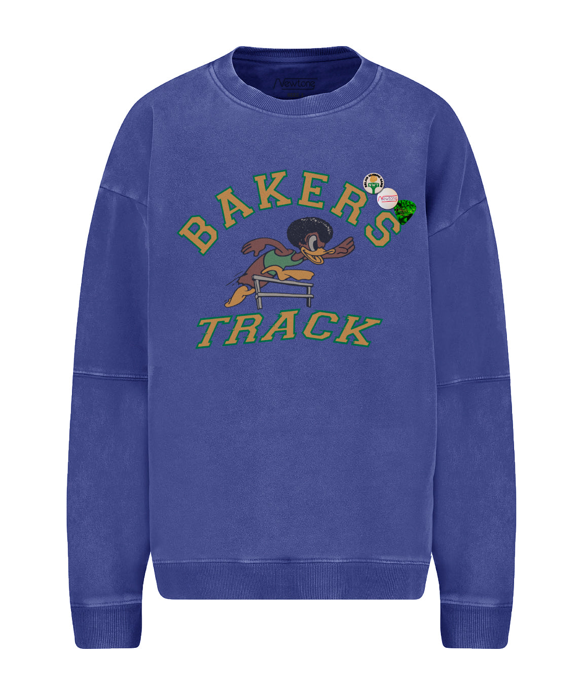 Sweatshirt roller flo blue "BAKERS"