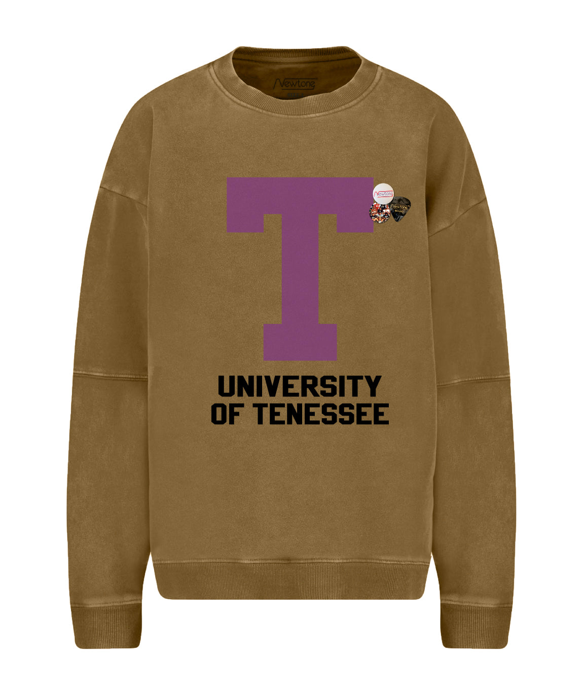 Sweatshirt roller havane "LETTERS"