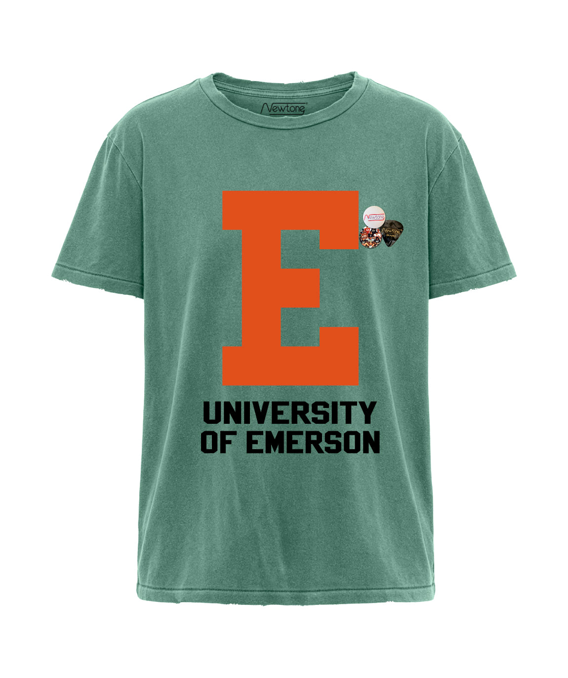 Tee shirt starlight light green "LETTERS"