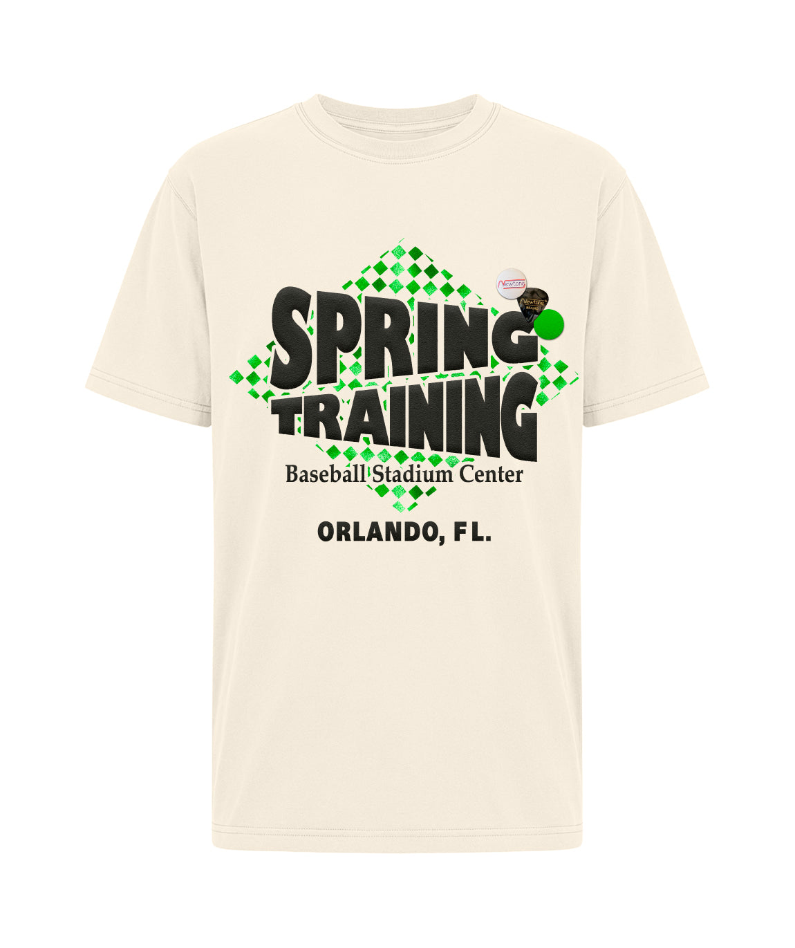 Tee shirt trucker natural "TRAINING"