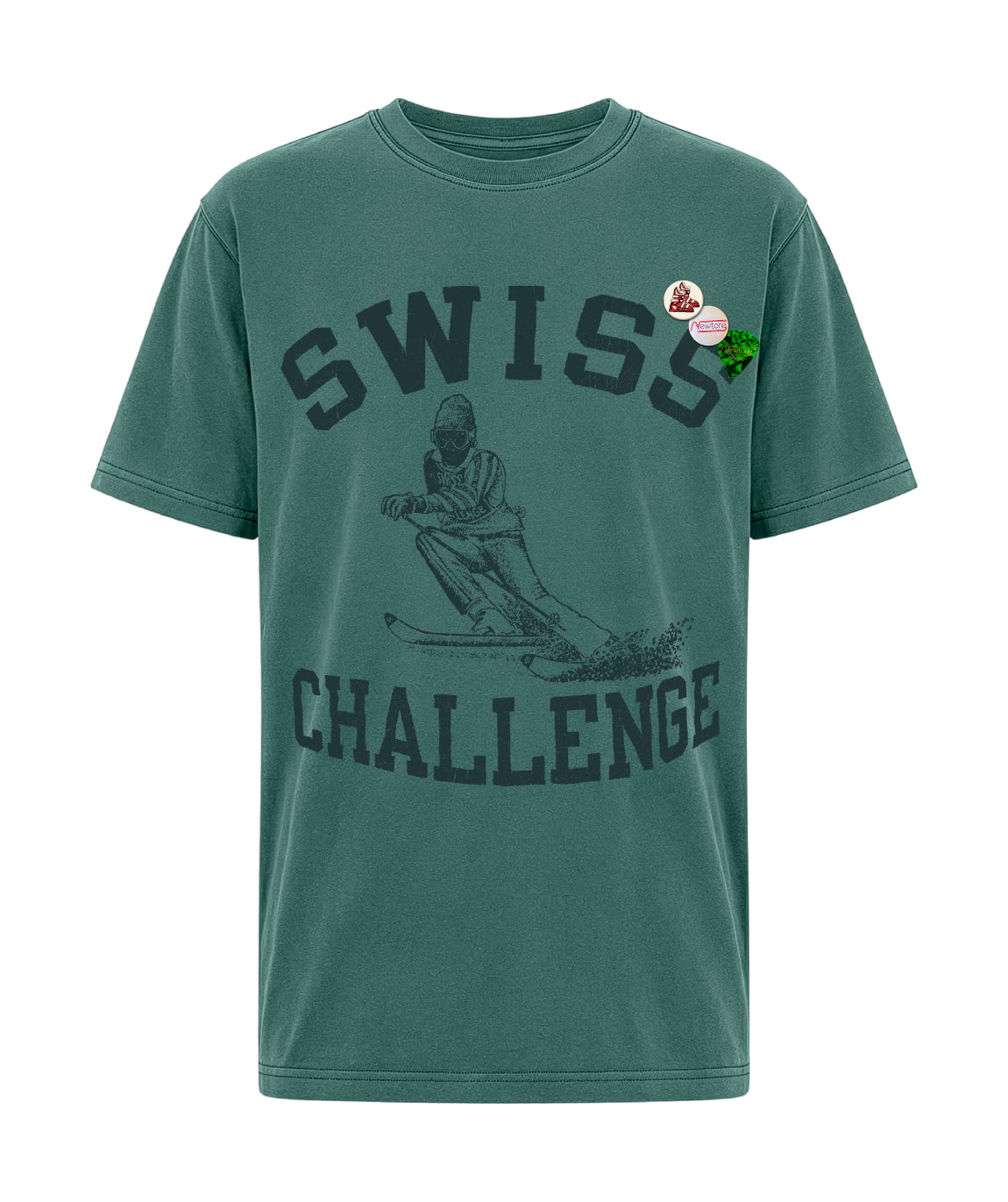 Tee shirt trucker forest "SWISS"