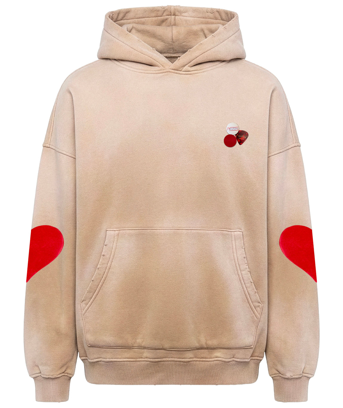 Vintage Skyler Hoodie natural , "BEAUTY"
