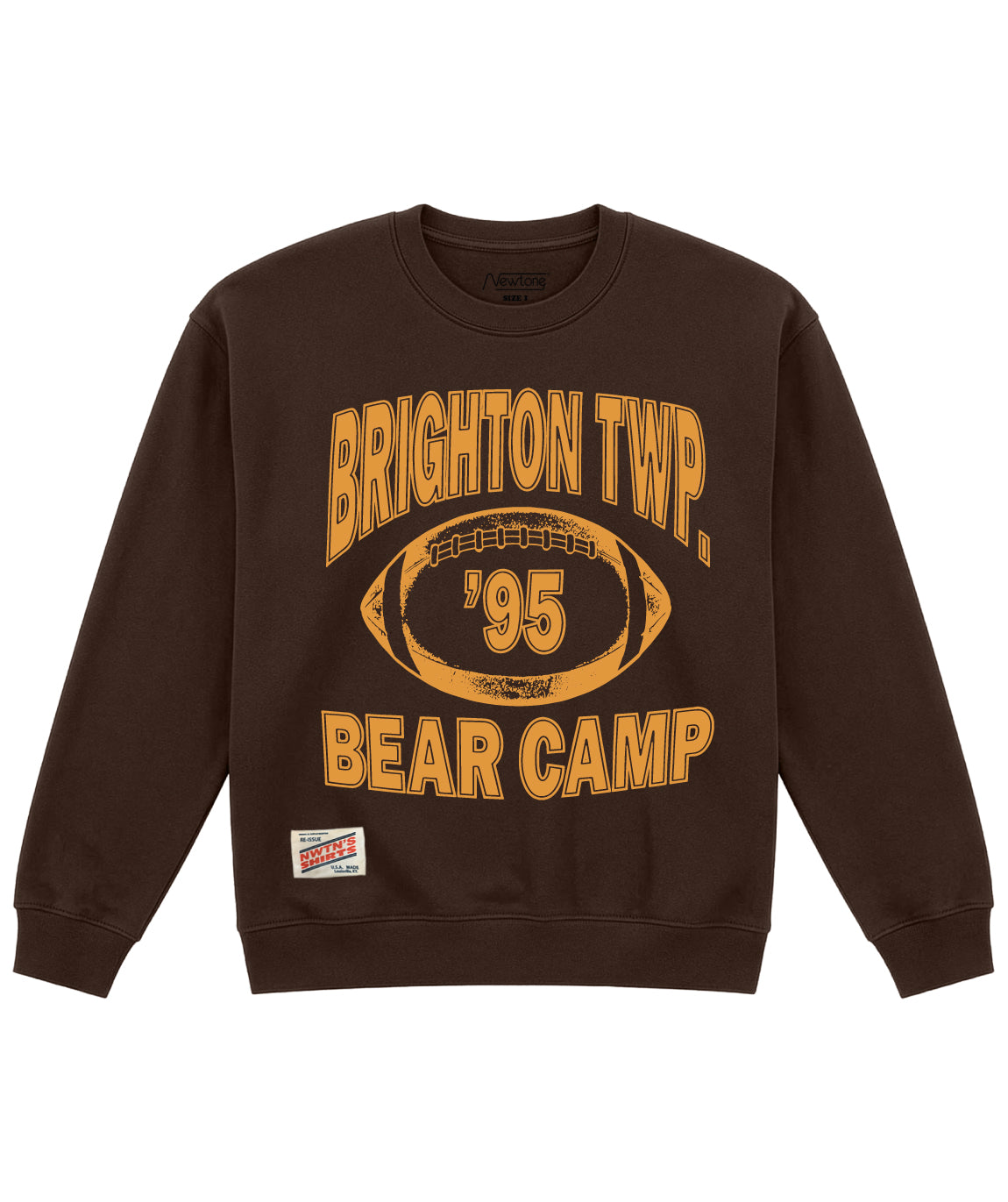 Sweatshirt taylor brown "CAMP"