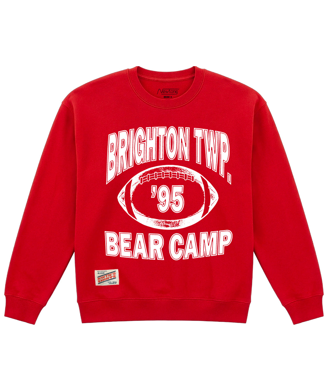 Sweatshirt taylor red "CAMP"