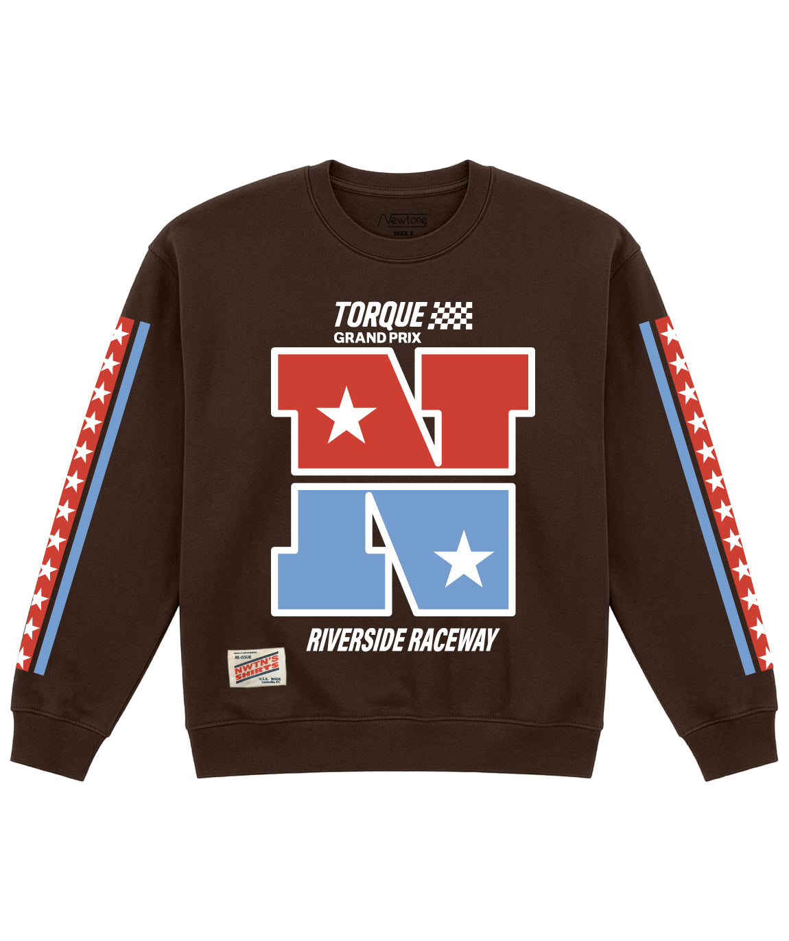 Sweatshirt taylor brown "RACEWAY"
