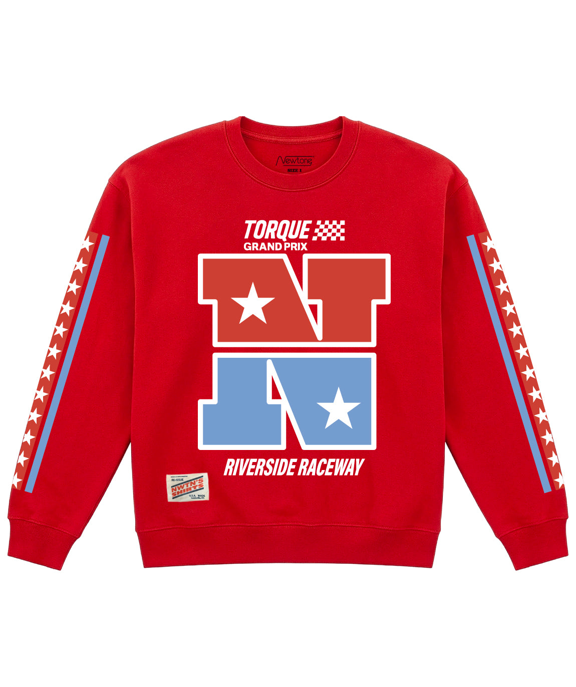 Sweatshirt taylor red "RACEWAY"