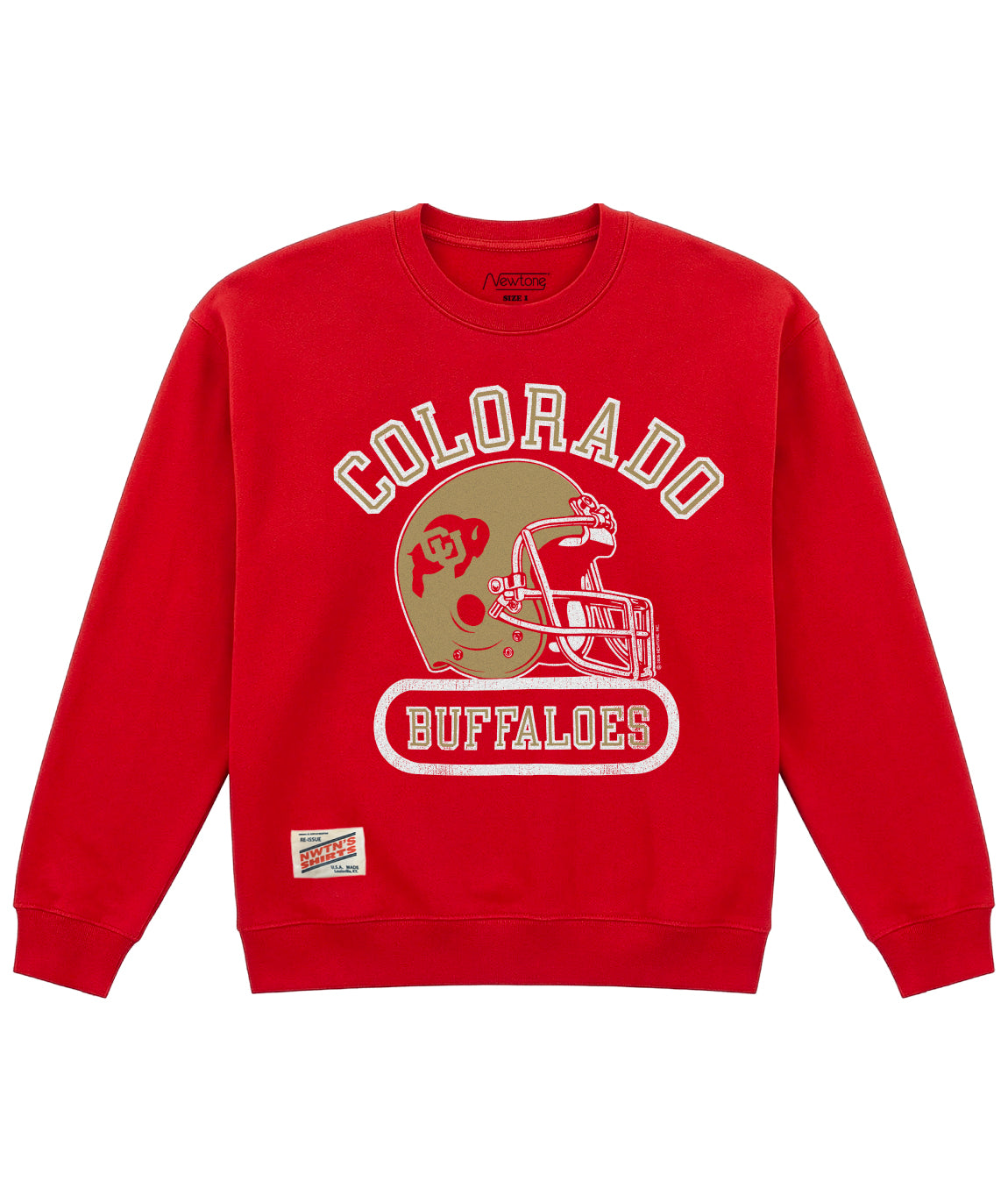 Sweatshirt taylor red "BUFFALOES"