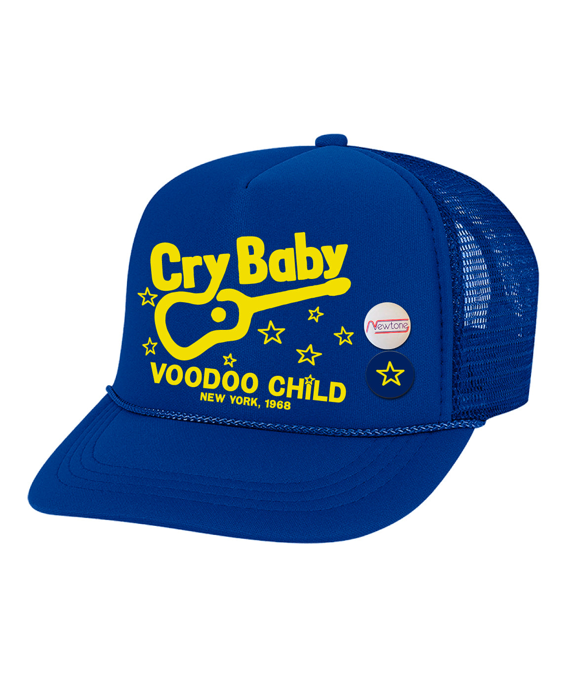 Casquette toper royal "CRY BABY"