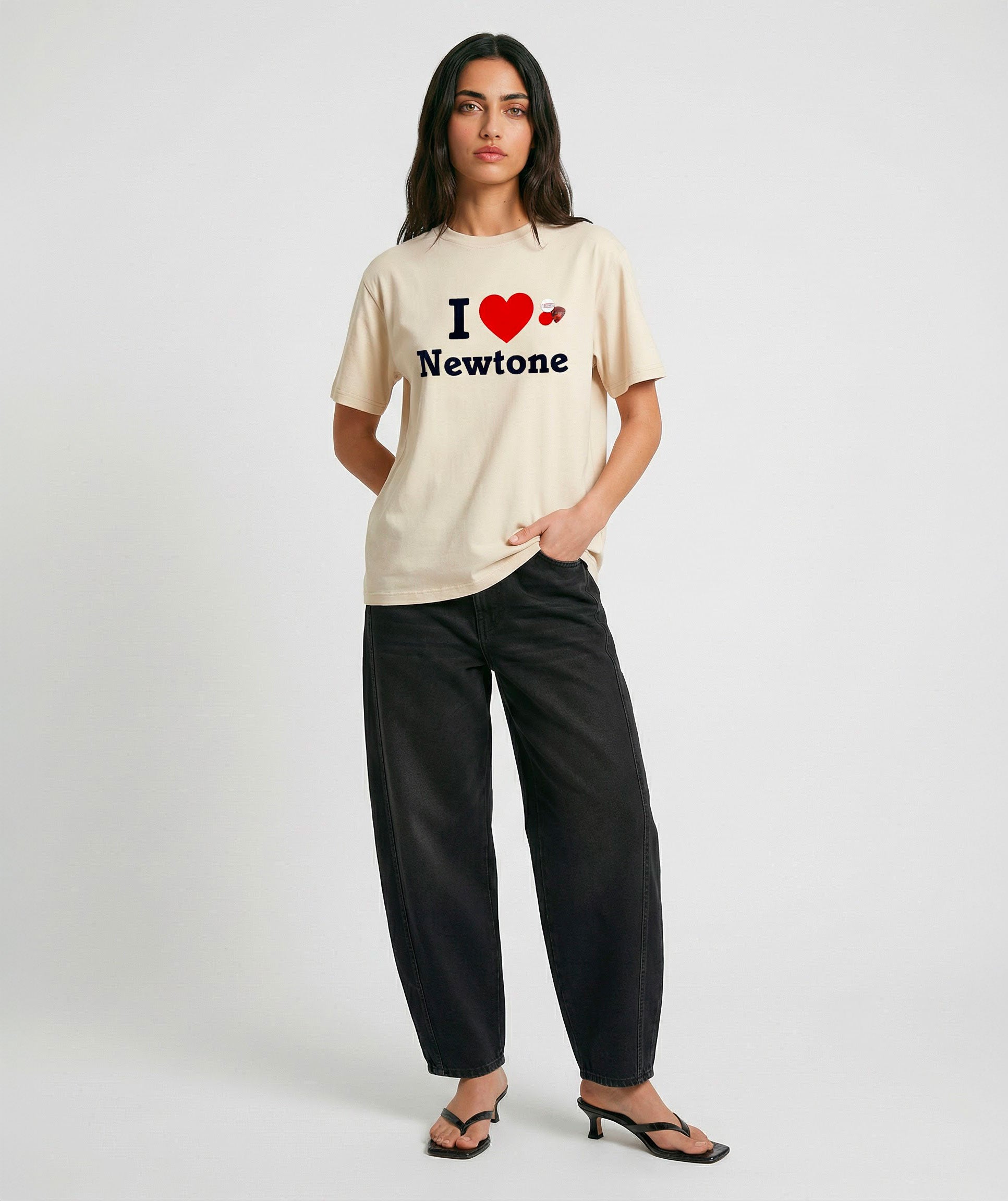 Tee shirt trucker natural "ILVE"