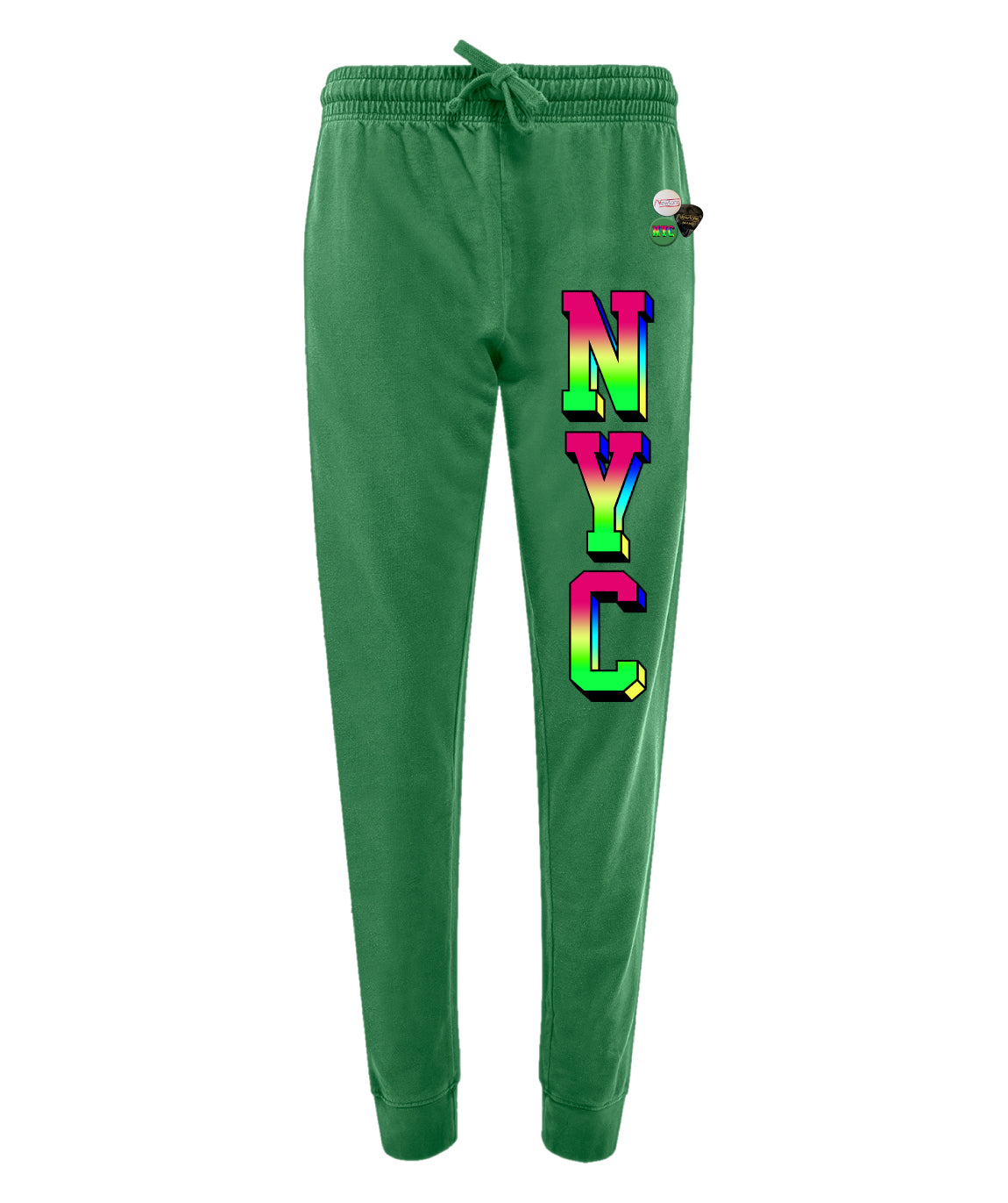 Jogger jogg grass "NYC"